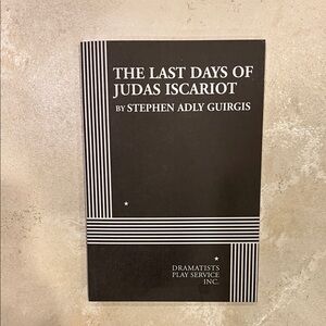 The Last Days of Judas Iscariot Book